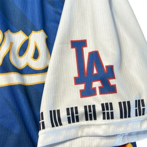 Los Angeles‎ Dodgers Jersey Mens XL 2024 South Korean Seoul Heritage Night - Picture 6 of 8